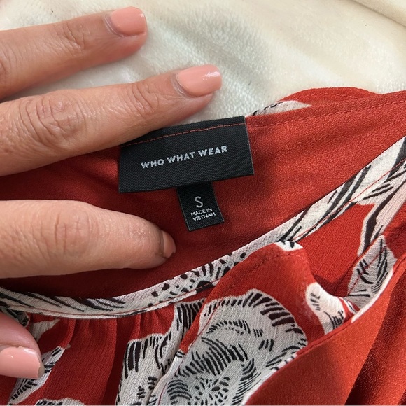 WEWOREWHAT floral maxi dress sz small - Picture 11 of 13